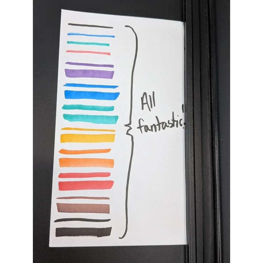 RARE LOT🚨Vtg Expo Dry Erase System Markers Set Case USA Rainbow Colors *Smells*